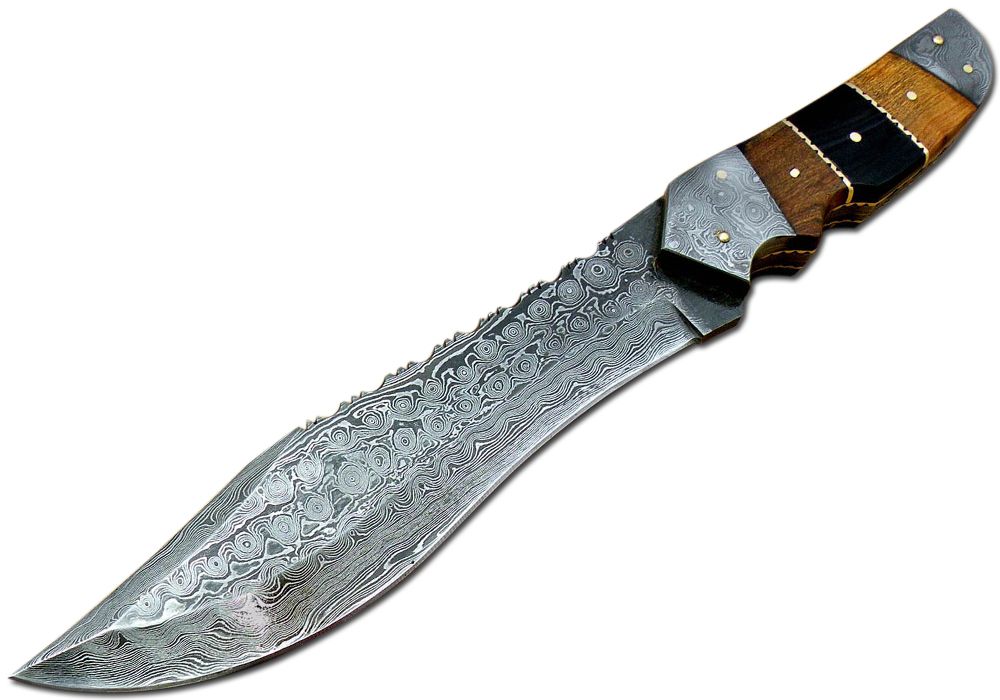 Damascus Steel Venture Hunting Knife