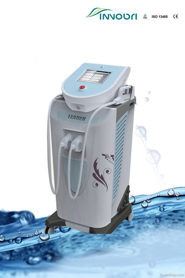 4 in 1 multifunction E-light , IPL, RF, ND YAG laser (4 System) beauty eq