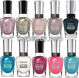 Lot Of 10 Sally Hansen Salon Manicure Finger Nail Polish Color