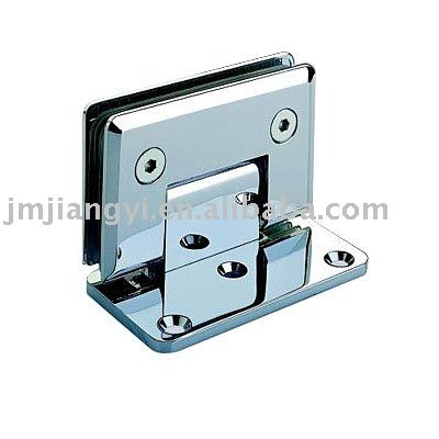 glass to wall hinge