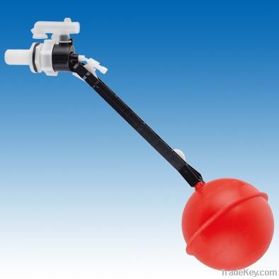 Bathroom accessory: side in ball cock fill valve