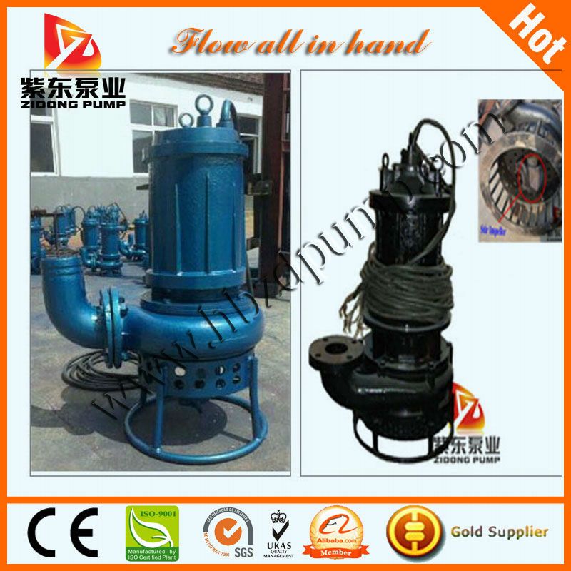 submersible sand dredging pump