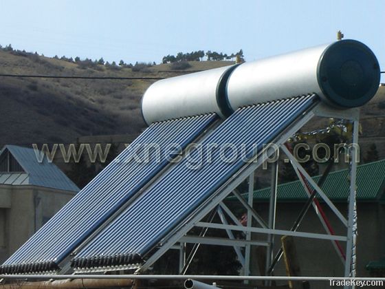 Porcelain Enamel Pressurized Heat Pipe Solar Water Heater