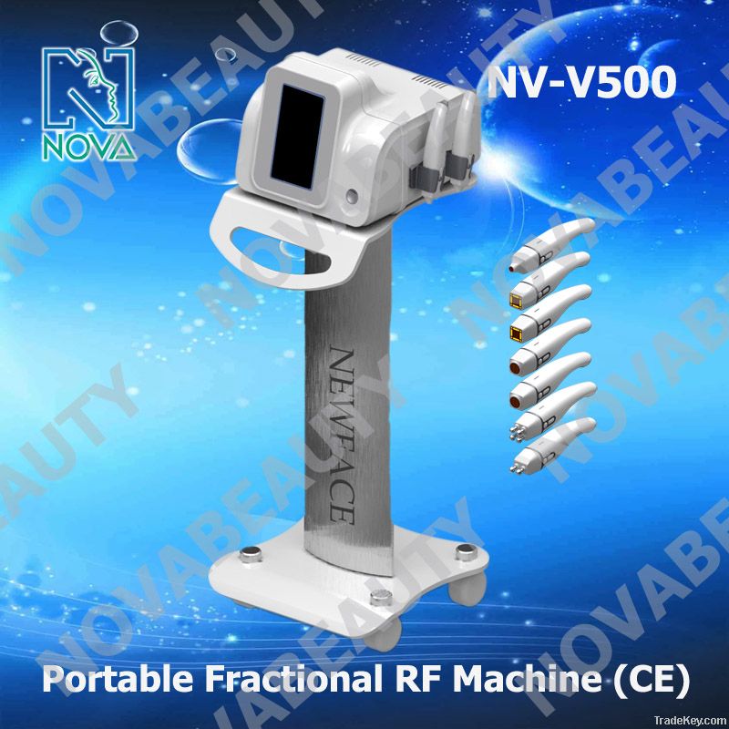 NV-V500 Fractional RF Machine for face lifting beauty system with 7 he