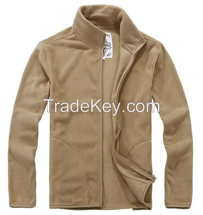 Polar fleece men's jackets