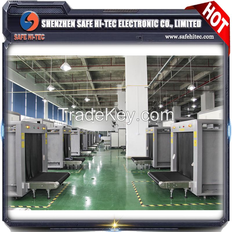 SA10080 X ray luggage Inspection System and x-ray scanning baggage, parcel machine