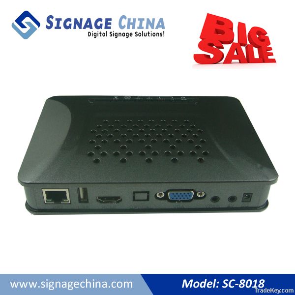 SC-8018 Network Digital Signage Media Pl