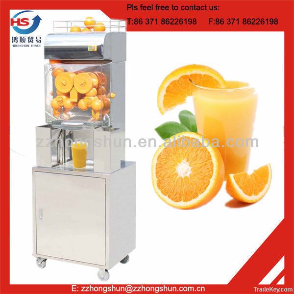 2013 popular in europe automatic orange juicer machine