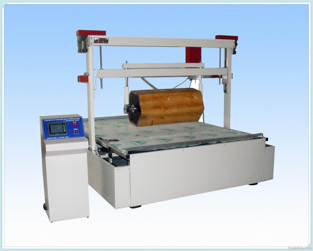 Mattress roller durabiltiy tester