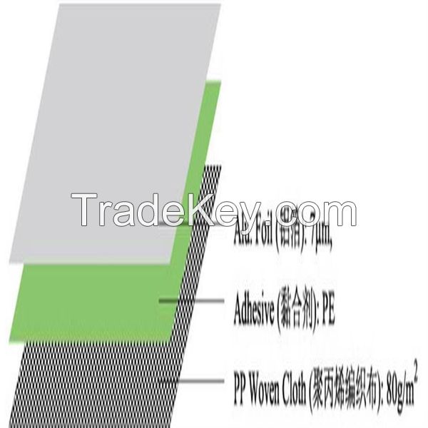 Aluminum Foil  Woven Cloth lamination heat insultions