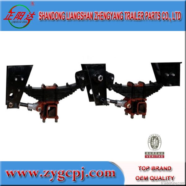 Semi-trailer FUWA American style suspension trailer truck spring