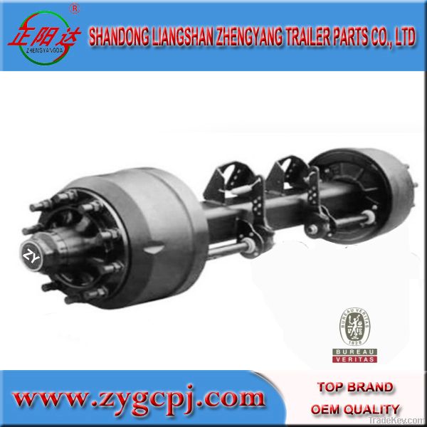 round beam axle for trailer truck square beam axle for semi-trailer