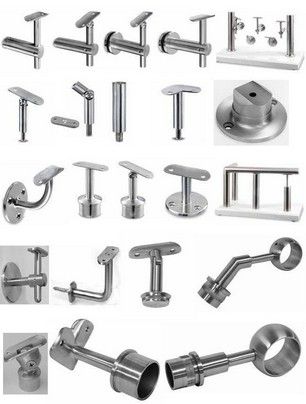 stainless steel hand rail stair parts