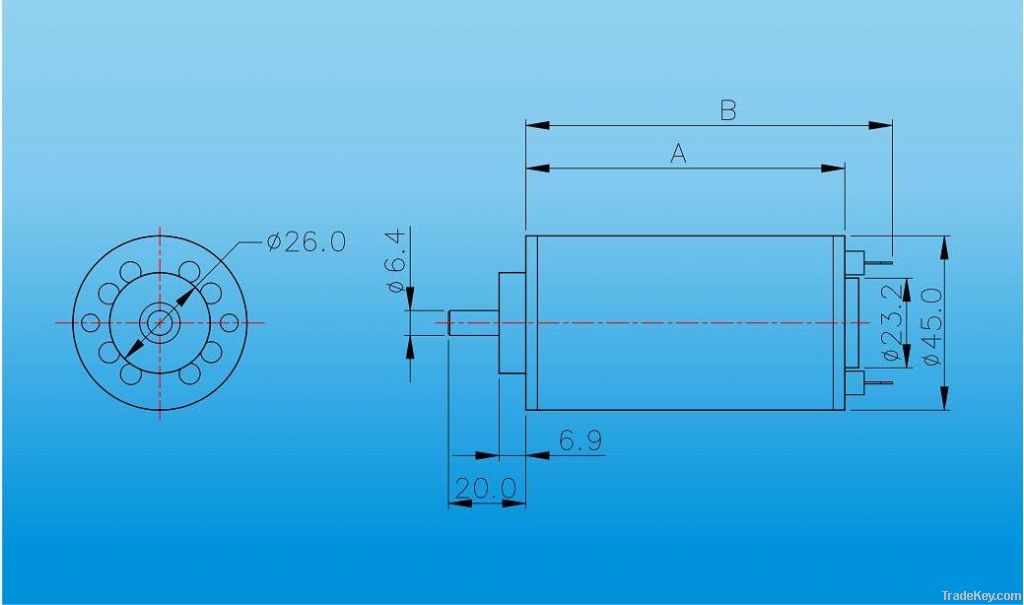 DC motor - DC29A Series