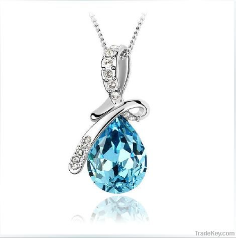 Korean Version Gift Pendant Crystal Necklace