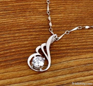 AngelÃ¢ï¿½ï¿½s Wing 925 Pure Silver Necklace