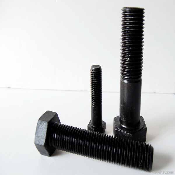 Hot dip galvanized hex head bolts