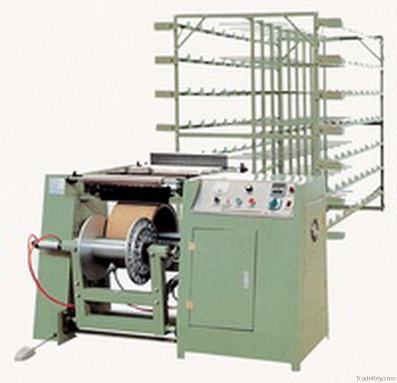 Warp thread machine