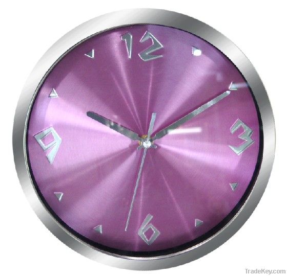 Whoesale  Matal Wall Clock Analog