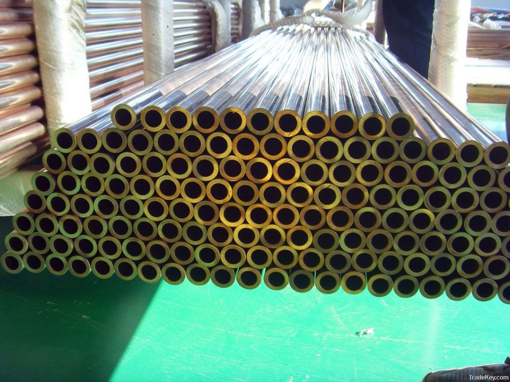 Aluminum brass tube