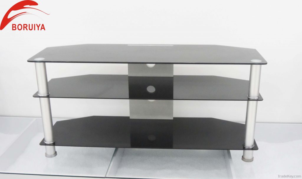 Glass TV stand