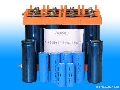 Rechargeable lithium iron phosphate battery