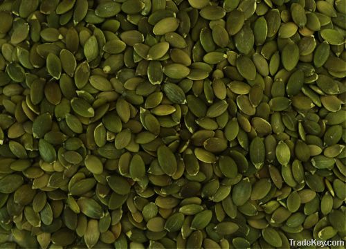 Pumpkin seeds shine skin