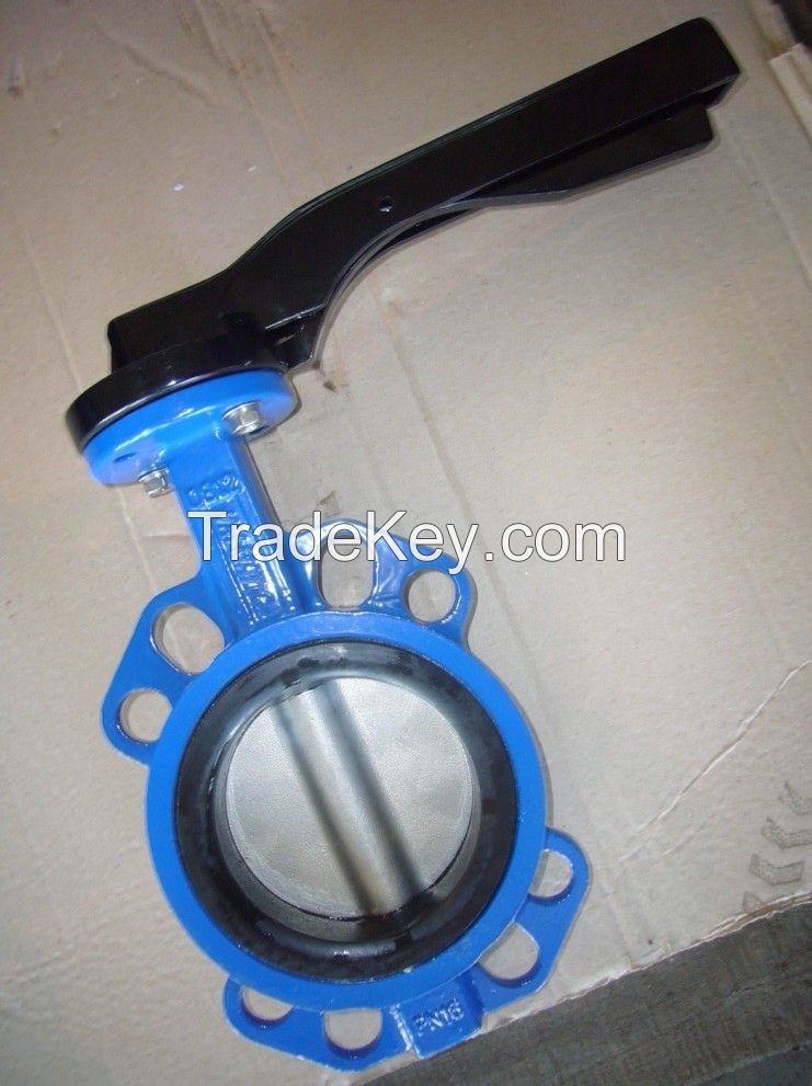 Type A Manual-Operated Wafer Butterfly Valve