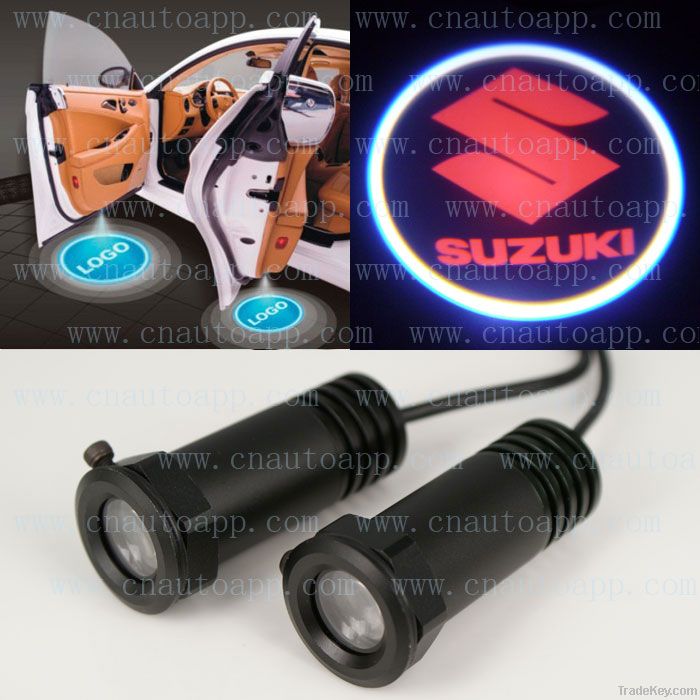 Suzuki LOGO Car LED Mark Door Welcome Light Door Step