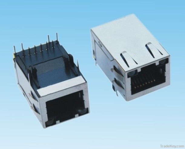 1x1 Gigabit RJ45 Connector with TransformerÃ£ï¿½ï¿½TAB-UP