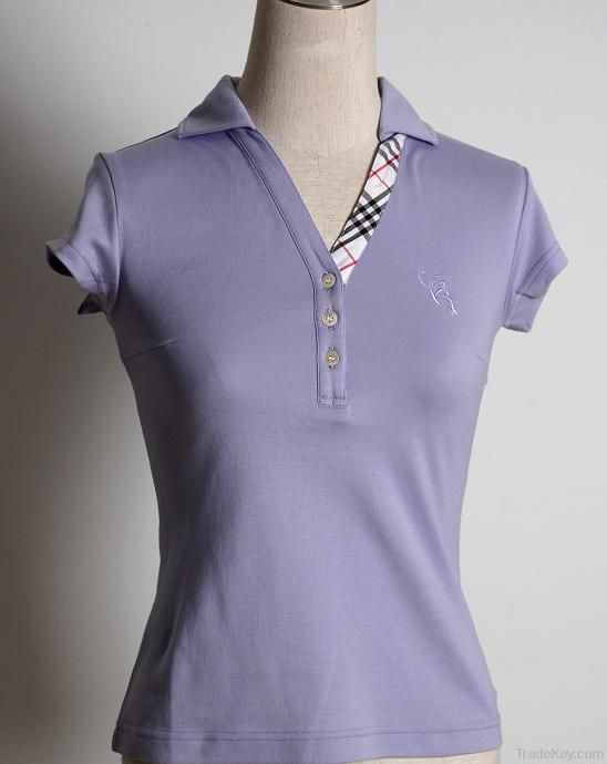 mercerized cotton polo shirts