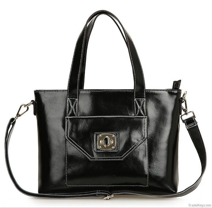 real leather bag