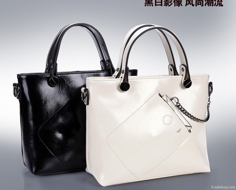 real leather bag