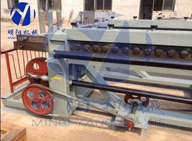 Horizontal gabion wire mesh machine