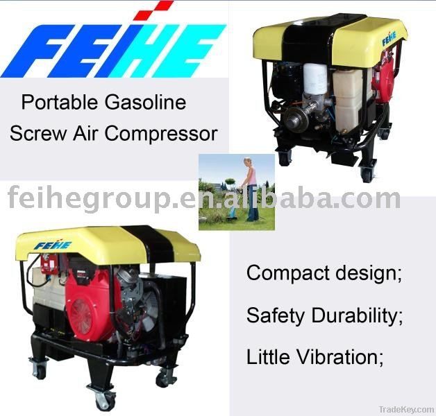 Gasoline screw air compressor