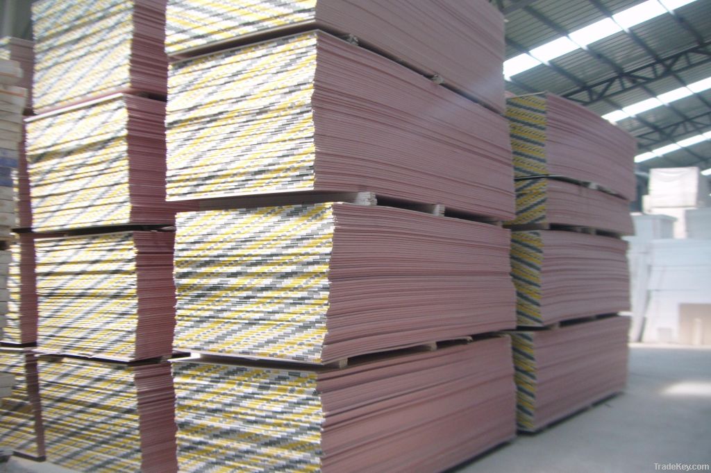 top rank paper faced gypsum board