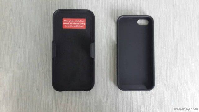 Back splint phone case for iphone 5