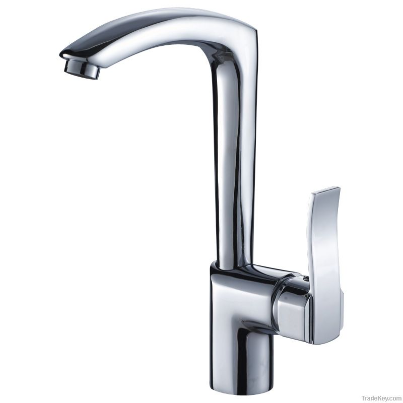 Brass Kitchen Faucet