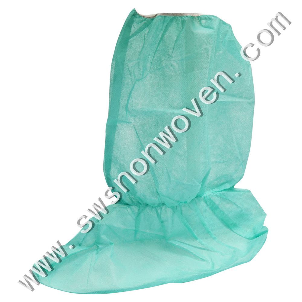 shoe cover, disposable nonwoven shoe cover, pp nonwoven shoe cover, clean room shoe cover