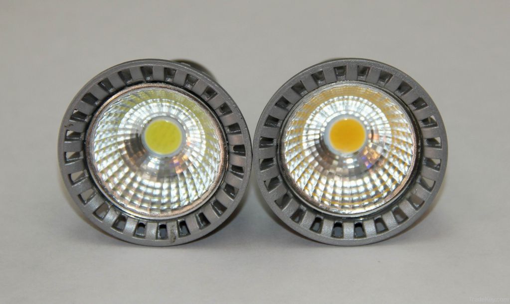 MR16 LED Lamp, Taiwan COB LED, 3W, Equal to Halogen lamp 35W, AC110-240V