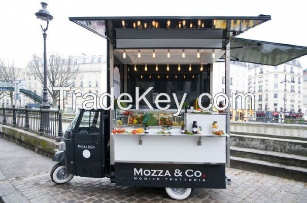 italian Retro  Cafe Ice Cream Tuktuk