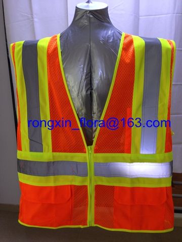 Reflective safety vest