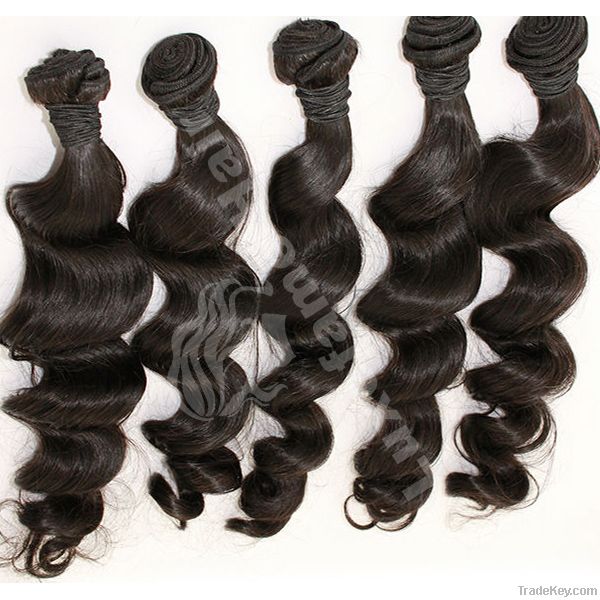 Hot selling good quality high fashion charming virgin human hair