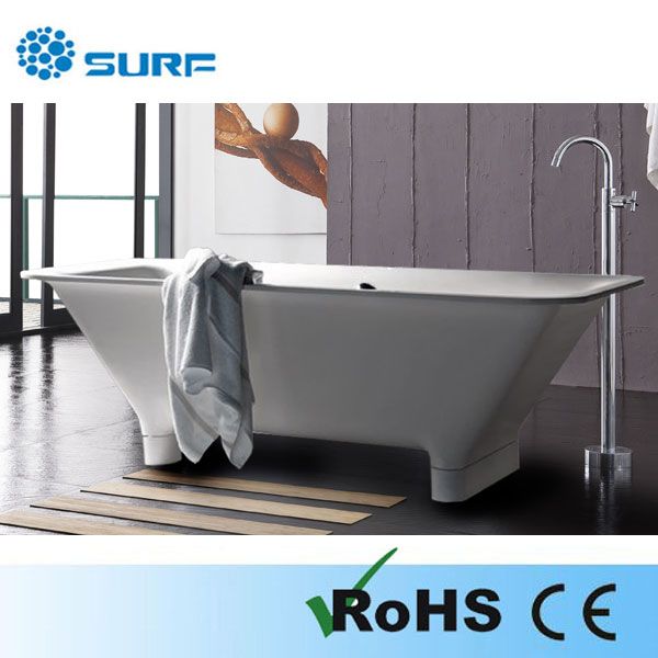Artificial stone leisure soaking bathtub