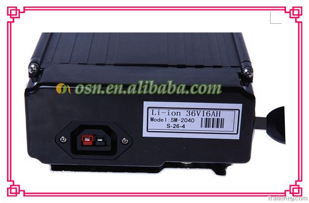 36v 16ah Li-ion Battery pack for 750w electric bike