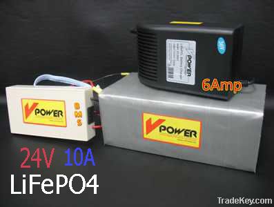 Battery Packs LiFePO4 24V10AH High-Capacity Battery Lifepo4 Battery