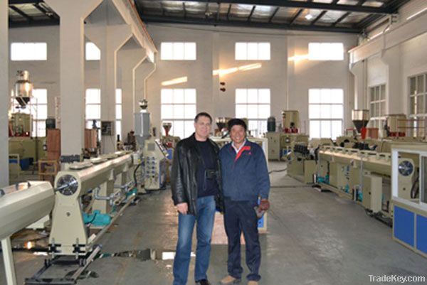 Plastic Pipe Extrusion Line