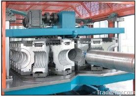 2013 HDPE/PP/PVC Double Wall Corrugated Pipe Extrusion Line