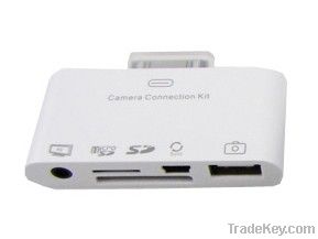 5 in 1 Card Reader Adapter for Ipad To HDMI AV USB