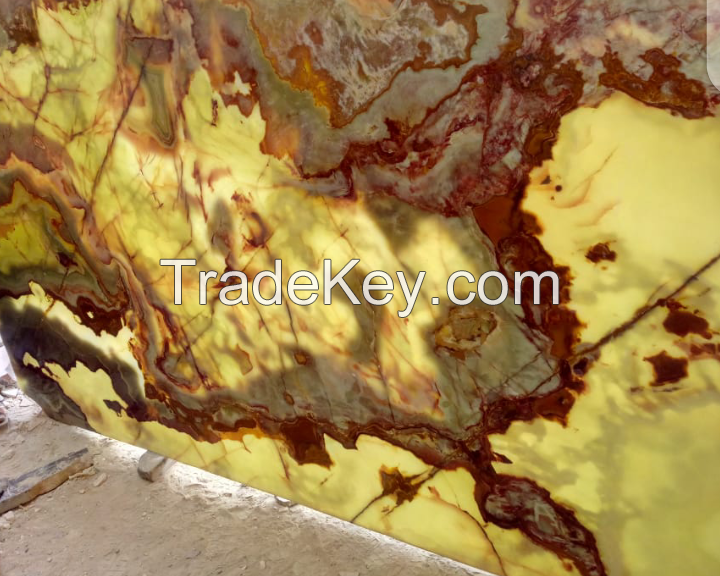 Multi Green Onyx Marble